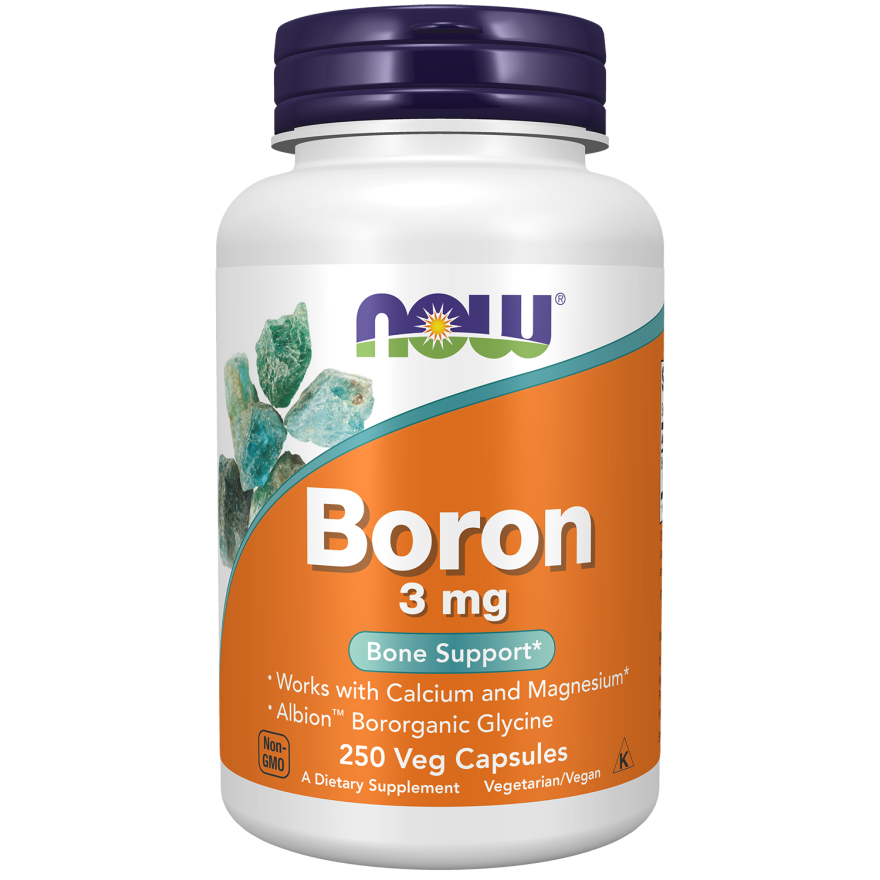 Boron 3 mg Veg Capsules-Minerals-AlchePharma