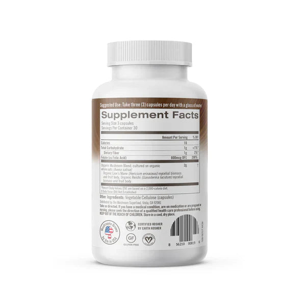 Brain Fuel Mushroom Capsules-Mushroom-AlchePharma