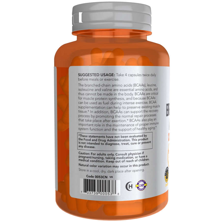 Branched Chain Amino Acids Veg Capsules-Amino Acids-AlchePharma