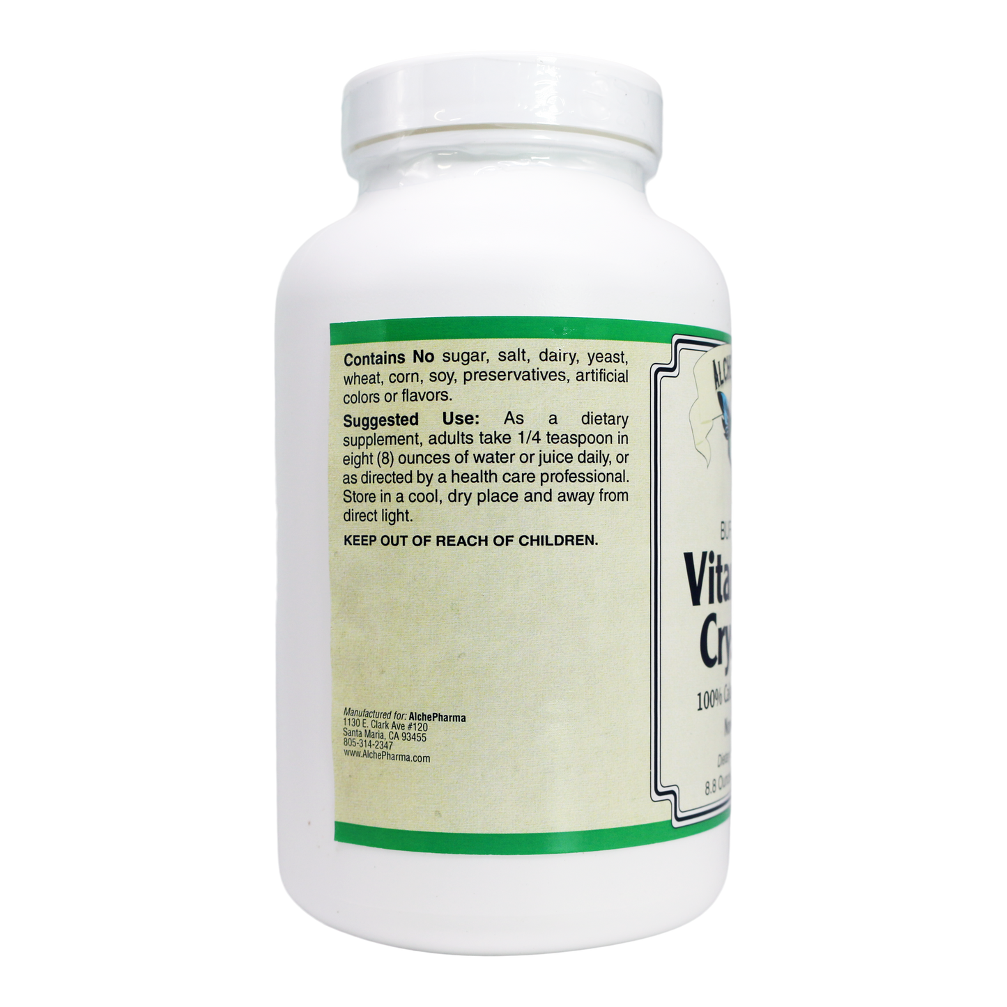 Buffered C Crystals (Calcium Acorbate)-Vitamin C-AlchePharma