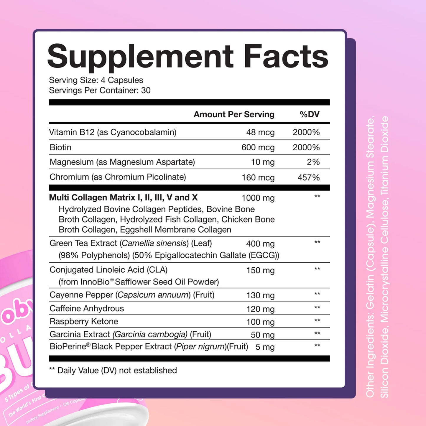Collagenic™ Fat Burner - 120 Capsules