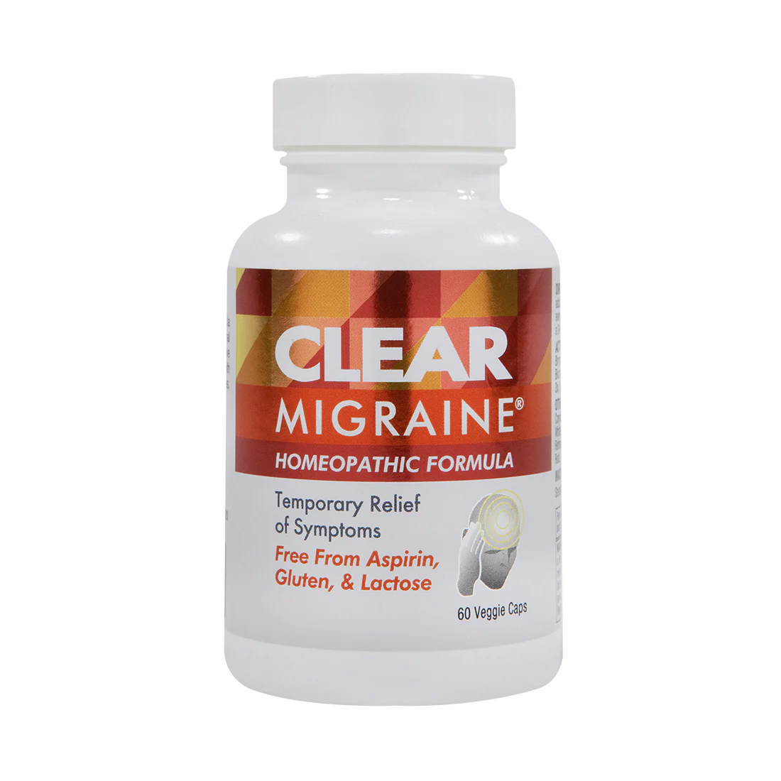 Clear Migraine - Homeopathic Formula - 60 Capsules