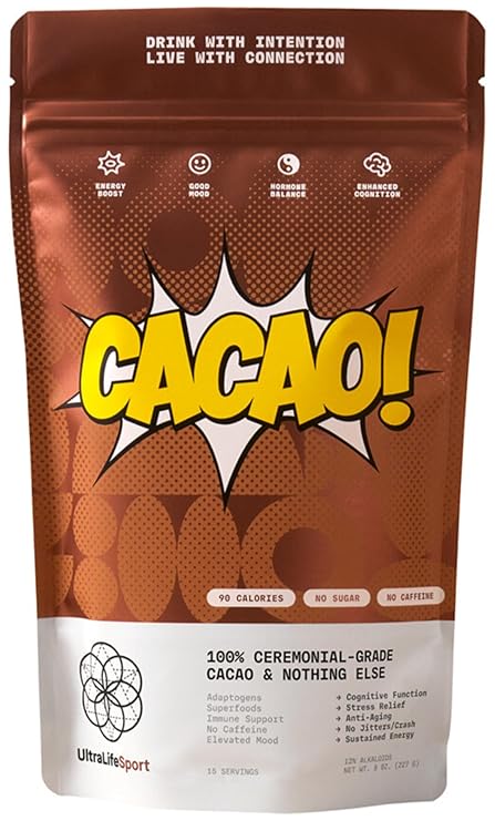 Cacao! - 100% Ceremonial-Grade Cacao - 227 Grams