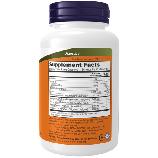 Candida Support Veg Capsules-Digestive Support-AlchePharma