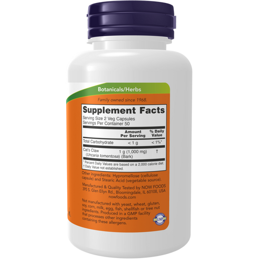Cat's Claw 500 mg Veg Capsules-Herbs-AlchePharma