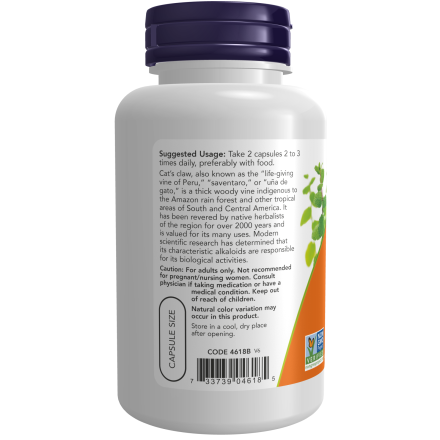 Cat's Claw 500 mg Veg Capsules-Herbs-AlchePharma
