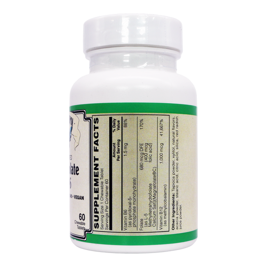 Coenzymated B-12, Folate & B-6-Vitamins & Supplements-AlchePharma