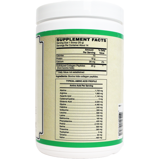 Collagen Peptides • Hydrolyzed Types 1 & 3 • Grass Fed-AlchePharma