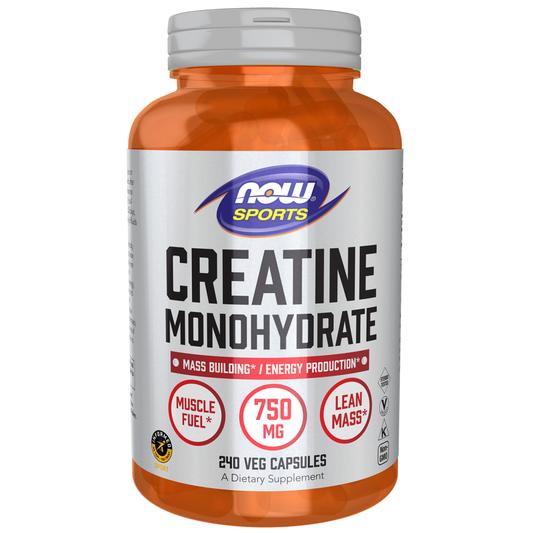 Creatine Monohydrate 750 mg Veg Capsules-Sports Nutrition-AlchePharma