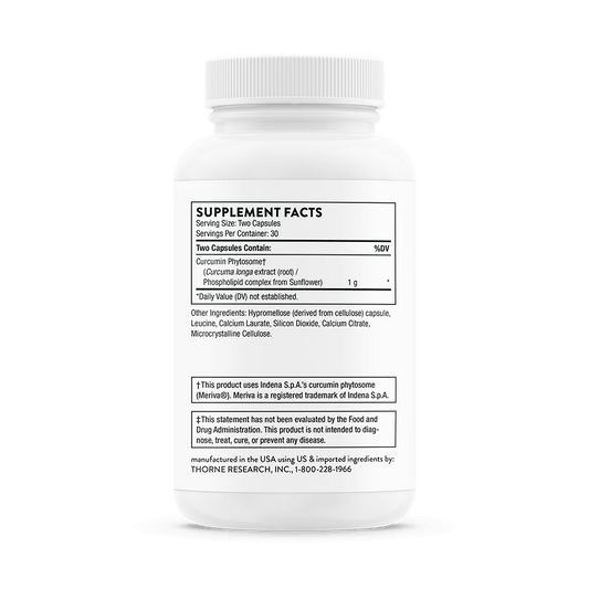 Curcumin Phytosome 60 Capsules-Vitamin-AlchePharma