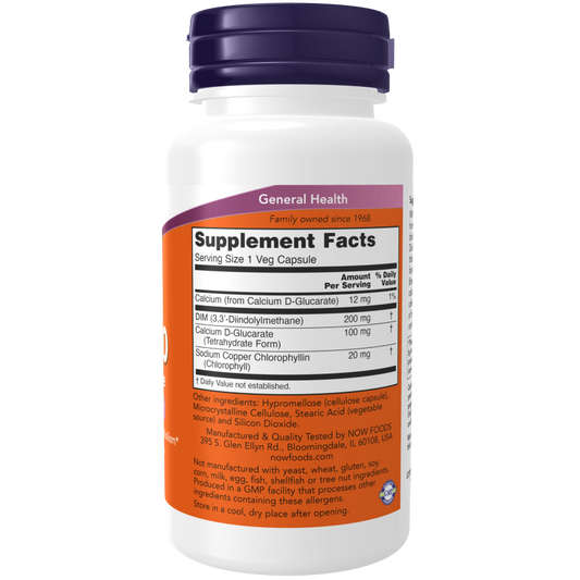 DIM 200 w/ CALCIUM D-GLUCARATE 90 VCAPS-Immune System Enhancers-AlchePharma