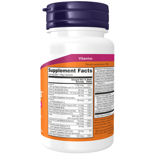 Daily Vits™ Veg Capsules-Multiple Vitamins and Minerals-AlchePharma
