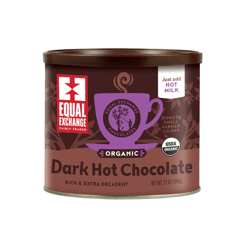Dark Hot Chocolate Mix - Organic - 12 Oz.