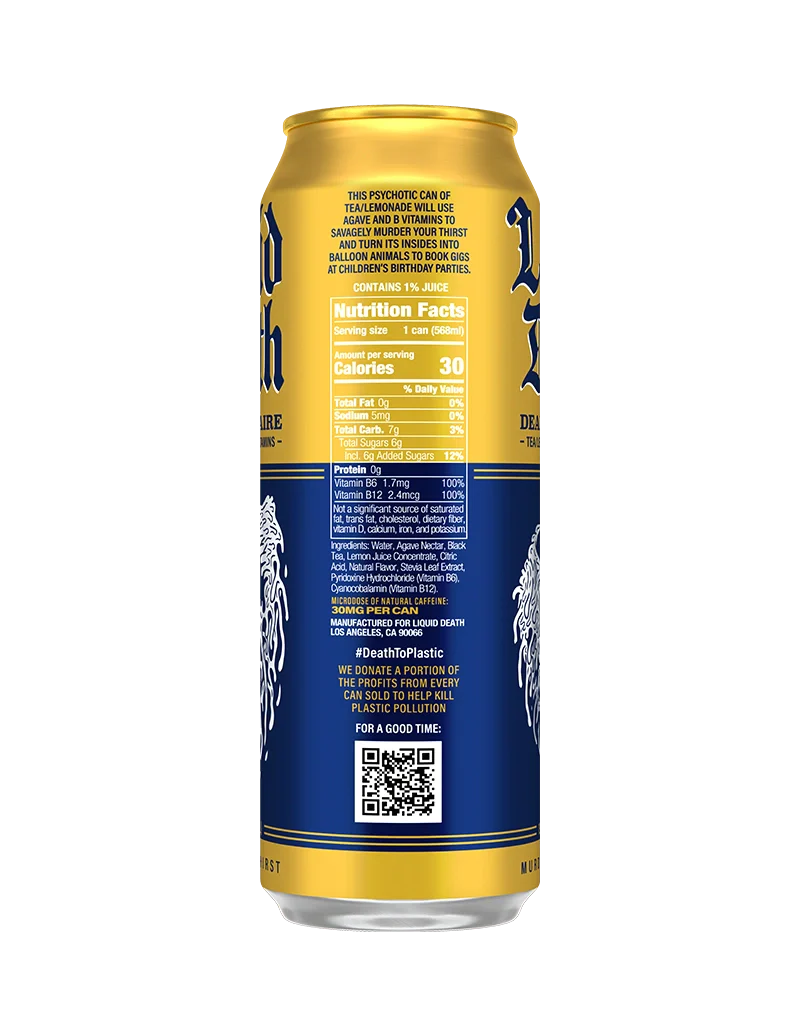 Dead Billionaire Tea/Lemonade 19.2 oz