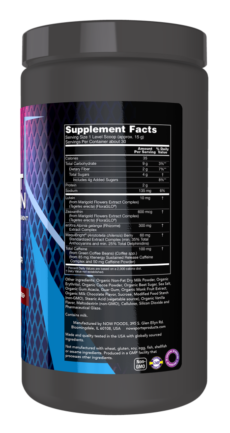 E-Sport Reaction, Chocolate Milkshake Flavor Powder