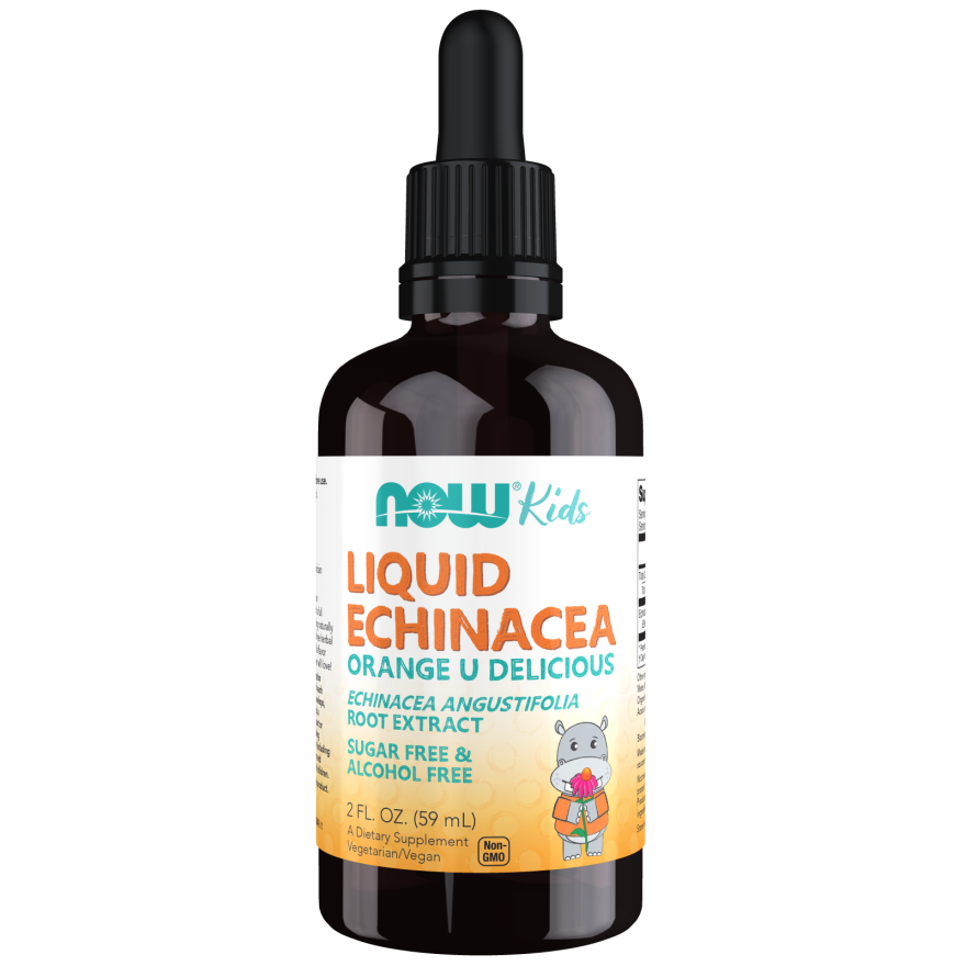 Echinacea Liquid for Kids 2 fl oz-Herbs-AlchePharma
