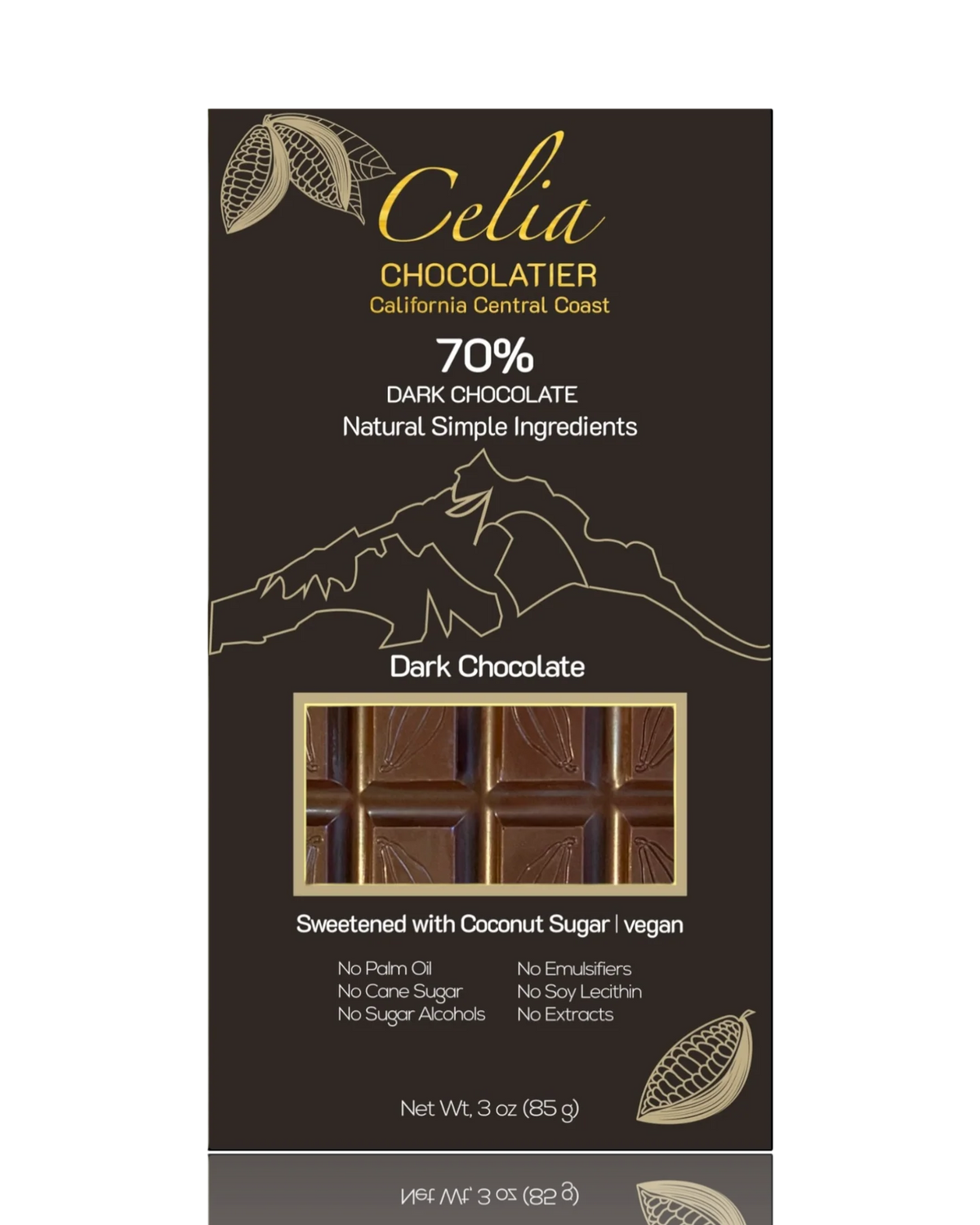 70% Dark Chocolate - Premium Dark (3.8oz)