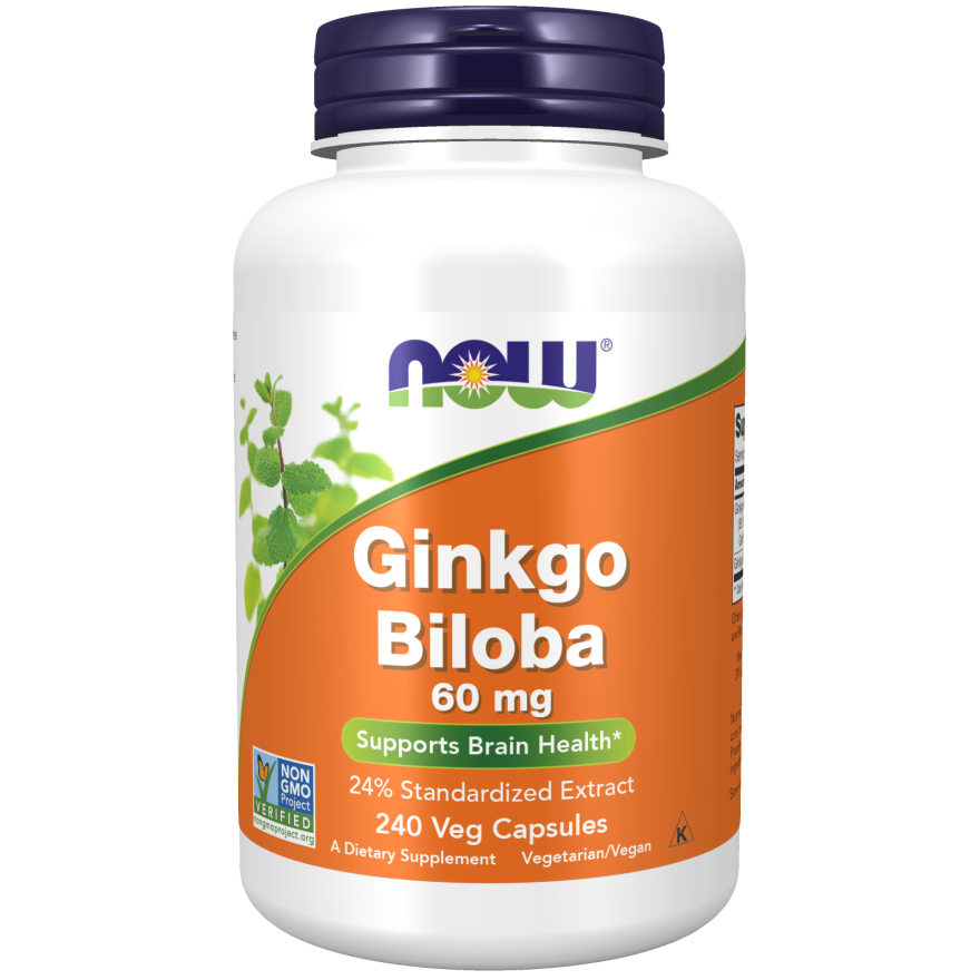 Ginkgo Biloba 60 mg Veg Capsules-Herbs-AlchePharma