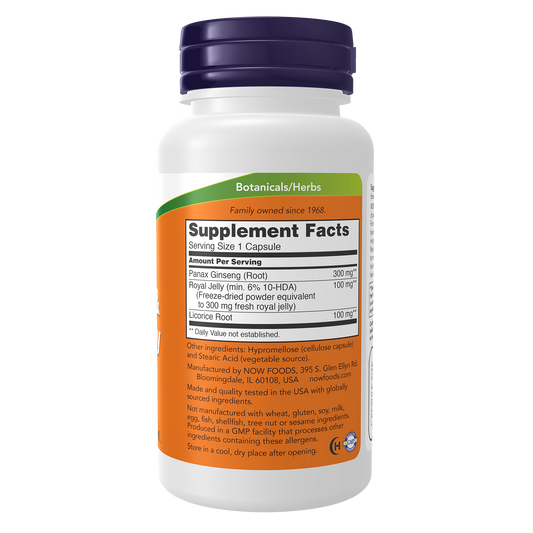 Ginseng & Royal Jelly Capsules-Herbs-AlchePharma