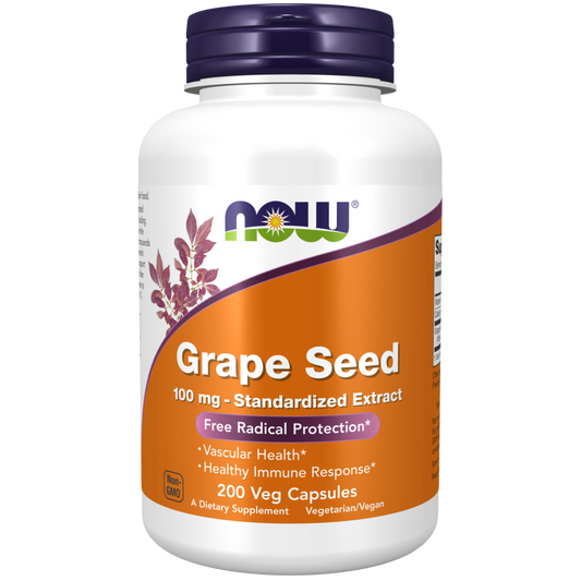 Grape Seed 100 mg Veg Capsules-Antioxidants-AlchePharma