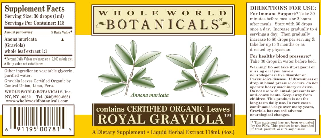 Royal Graviola - 4 Fl. Oz.