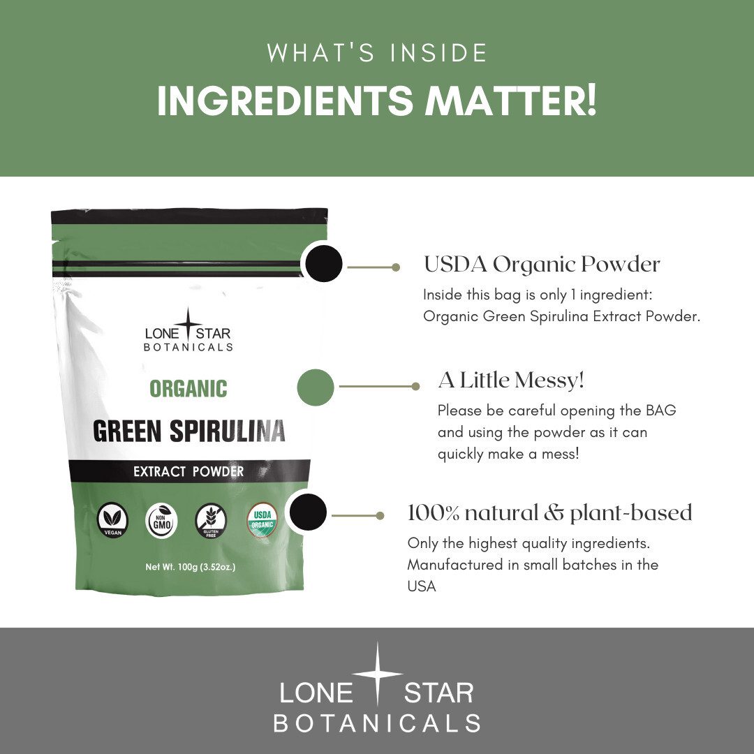 Green Spirulina - Extract Powder – 100g