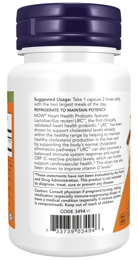 SALE! Clinical Heart Health Probiotic Veg Capsules (Copy)