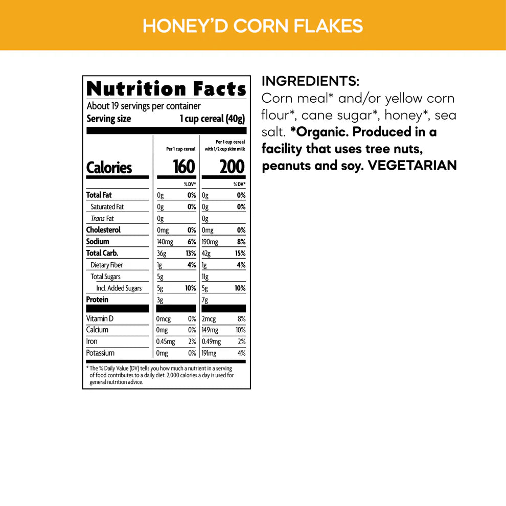 Corn Flakes Cereal - Gluten Free