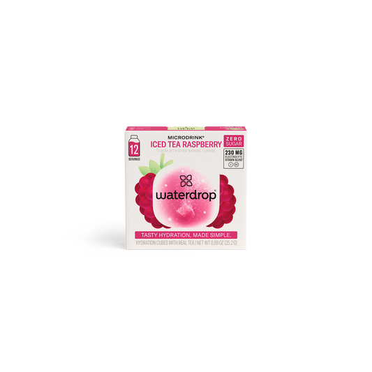 Iced Tea 12pk - Daily Hydration Cubes (Case of 10): Raspberry Iced Tea-AlchePharma