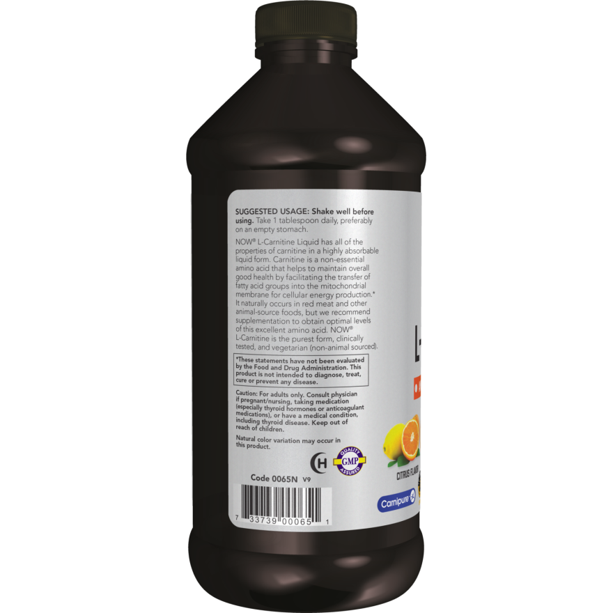 L-Carnitine Liquid 1000 mg, Citrus-Amino Acids-AlchePharma