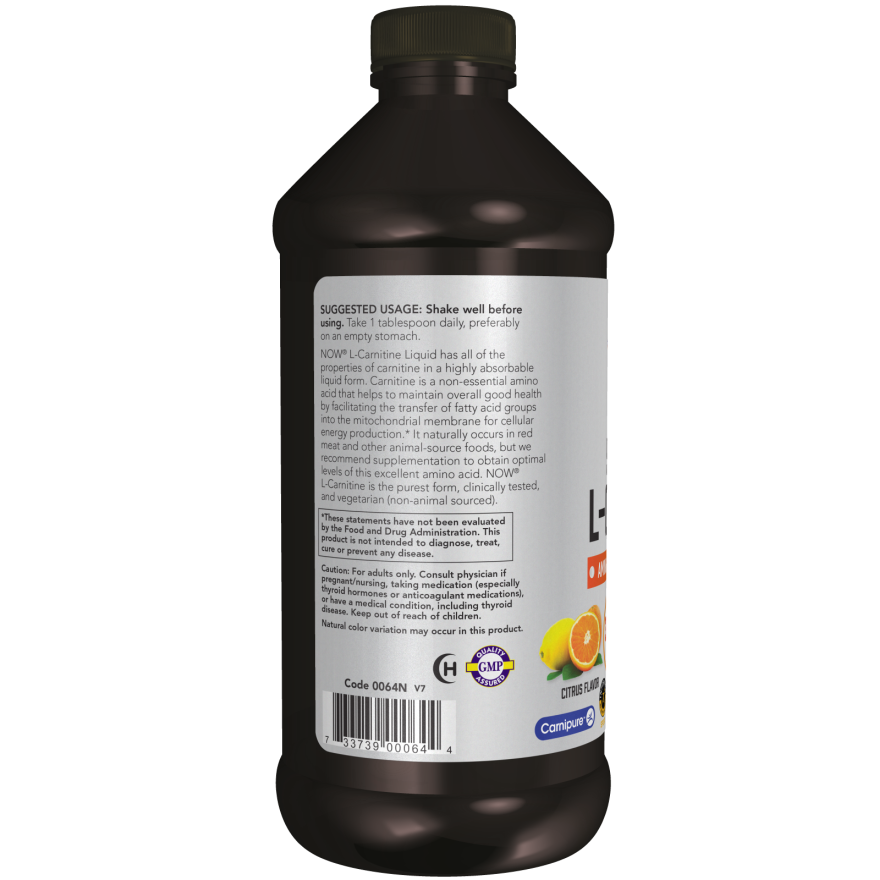 L-Carnitine, Triple Strength Liquid-Amino Acids-AlchePharma
