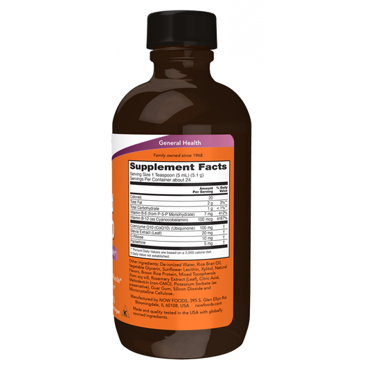 Liquid CoQ10 Orange Flavor 4 OZ-CoQ10-AlchePharma