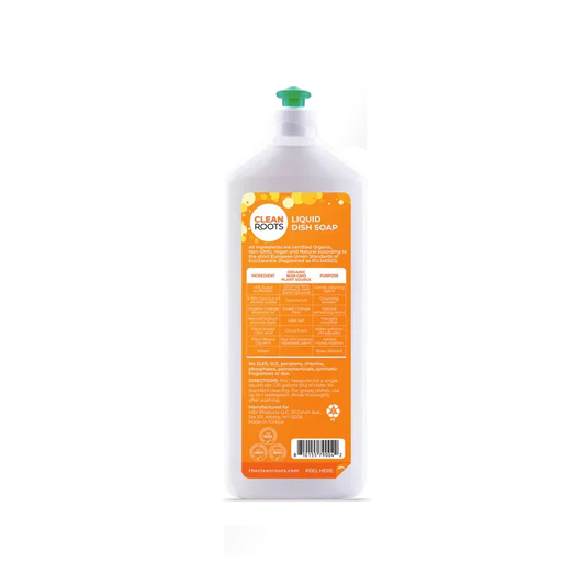 Liquid Dish Soap 24.6 Fl. Oz. (Organic Orange)-Dish Soap-AlchePharma