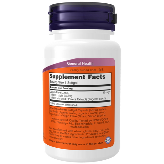 Lutein 10 mg Softgels-Antioxidants-AlchePharma
