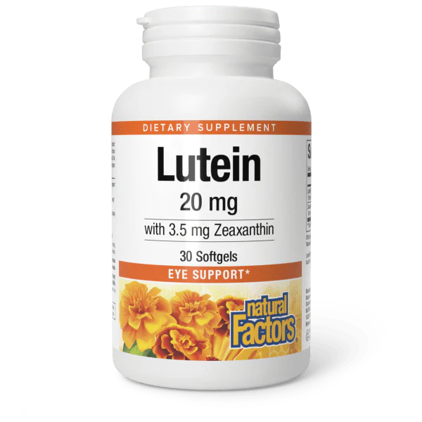 Lutein 20 mg w/Zeaxanthin 3.5mg Gel