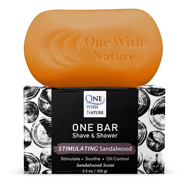 ONE BAR SHAVE & SHOWER STMLTNG SANDALWOOD 3.5OZ