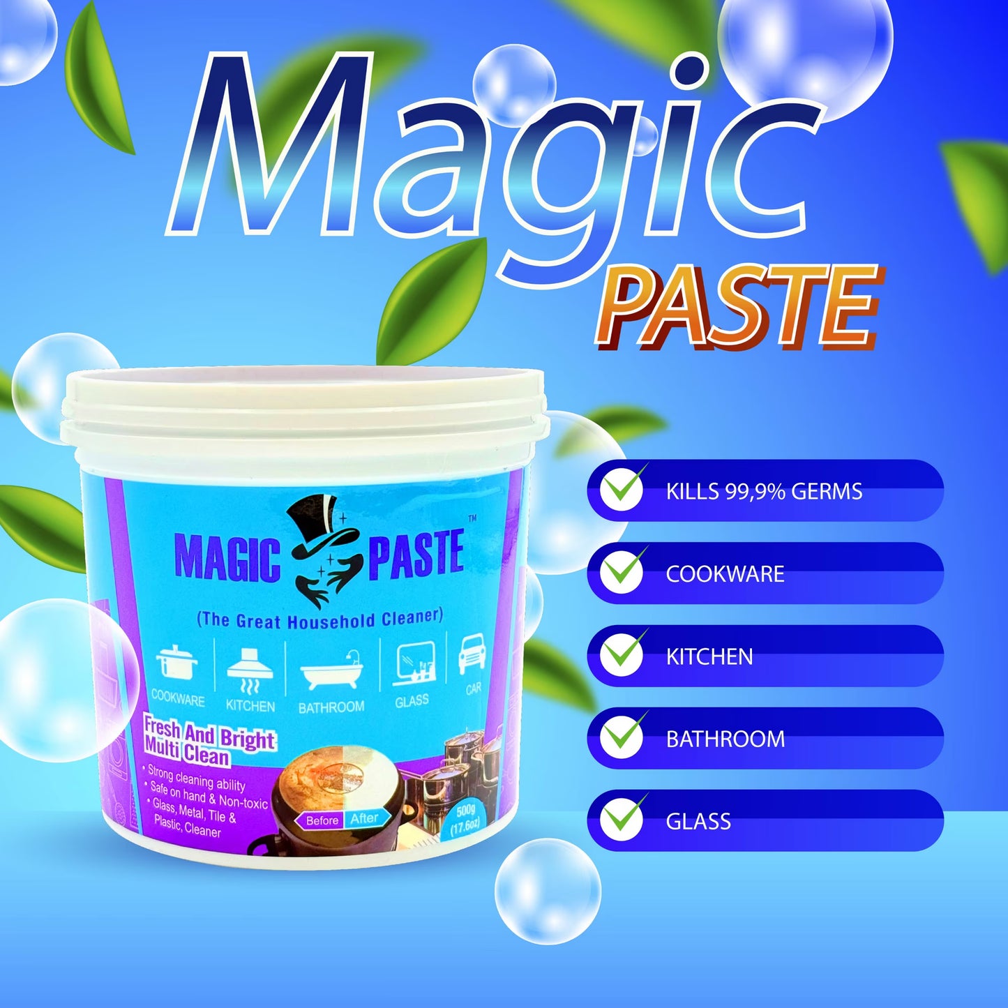 Magic Paste All-Purpose Cleaning Paste 17.6oz