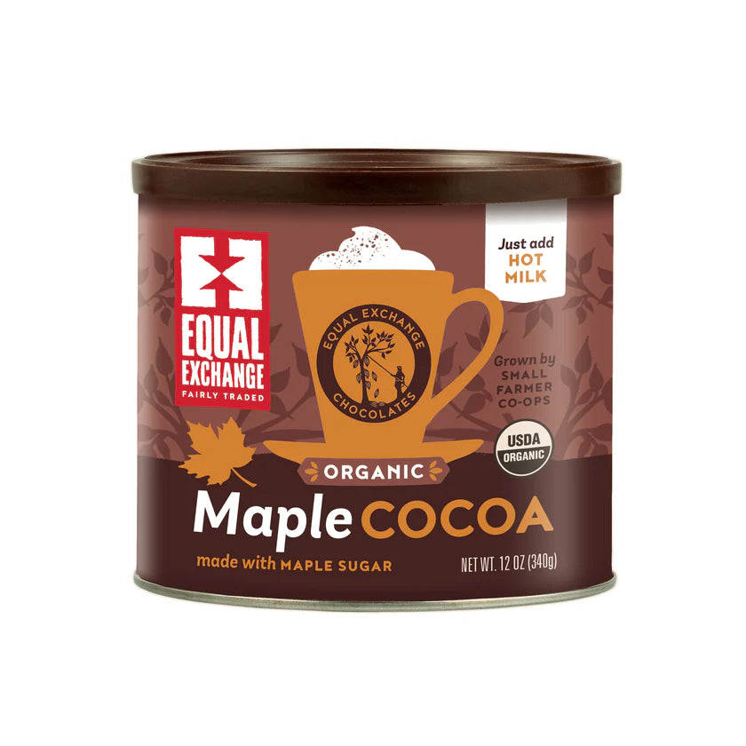 Maple Cocoa Mix - Organic, with Maple Sugar - 12 Oz