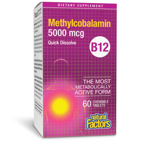 B12 Methylcobalamin 5,000 mcg