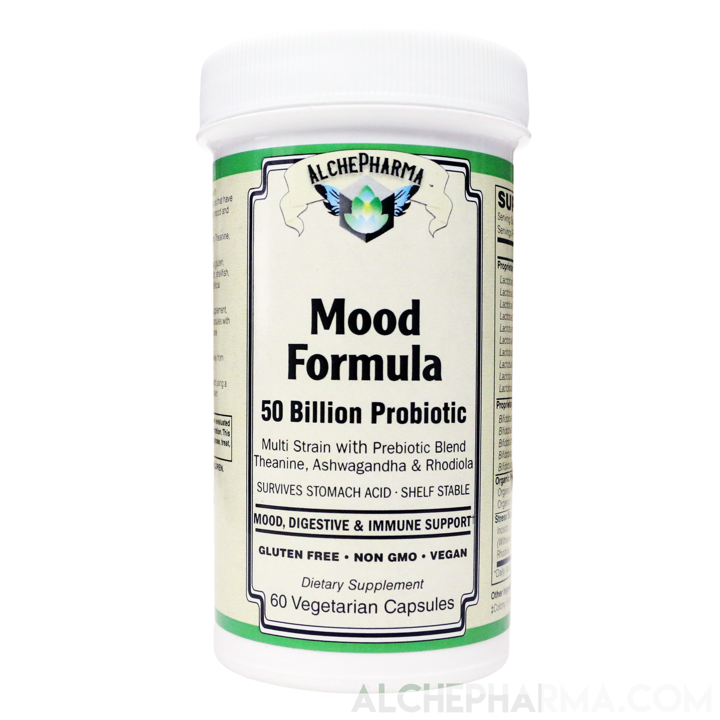 Mood Formula- Advanced Bioenhanced Synbiotic ( “gut-brain axis” )-AlchePharma