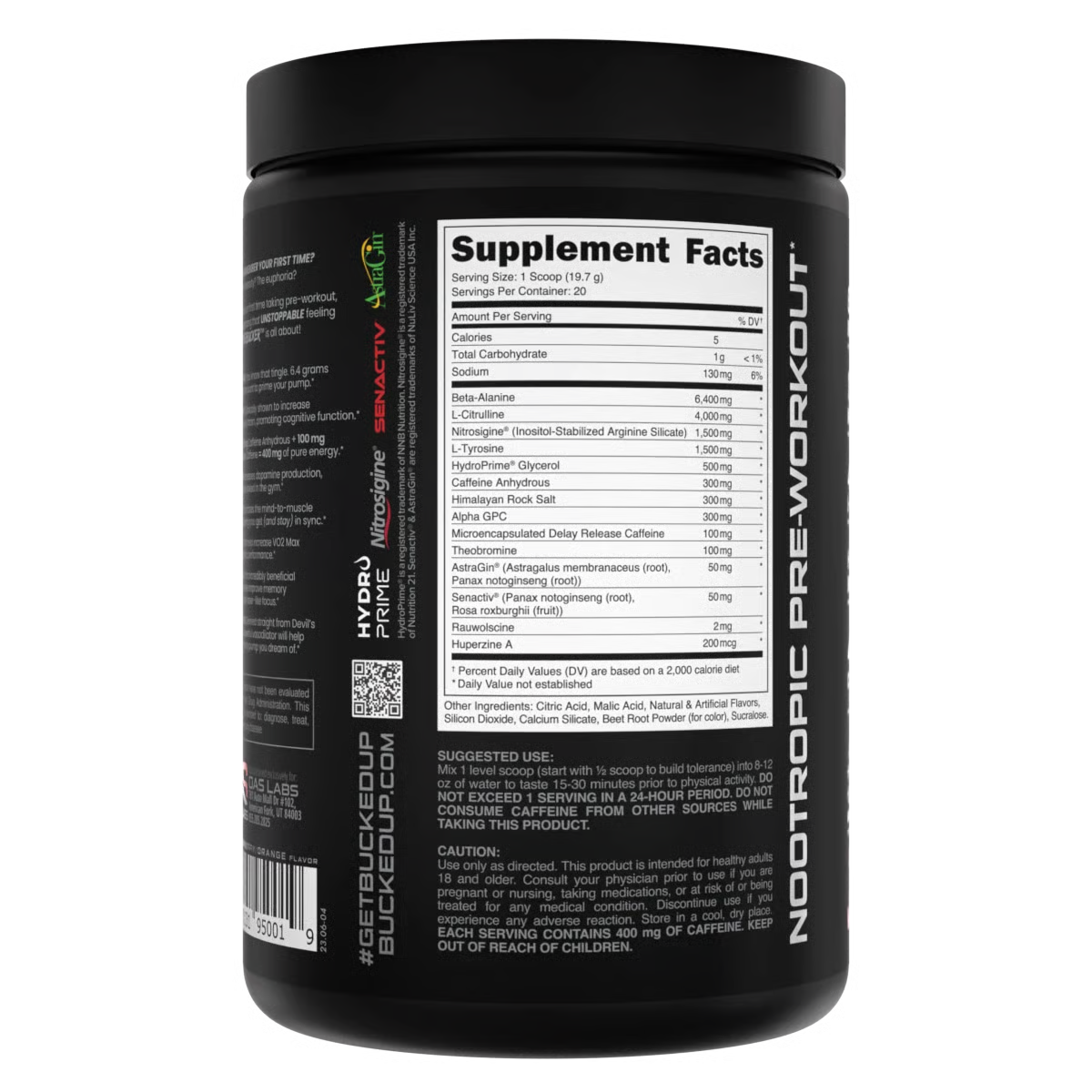 Mother Bucker Pre-Workout