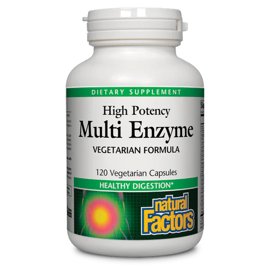 High Potency Multi Enzyme Capsules - Natural Factors