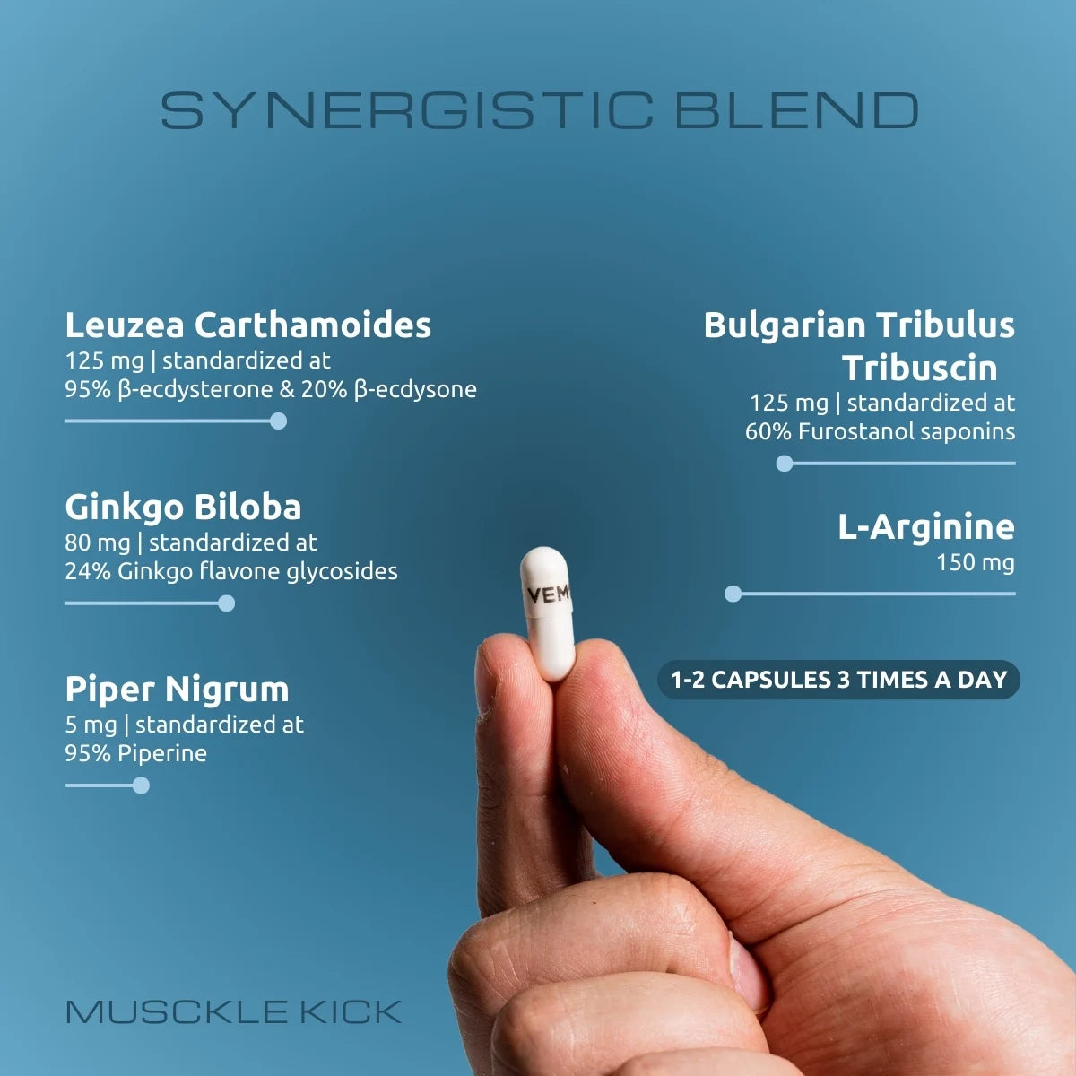Muscle Kick - 90 capsules