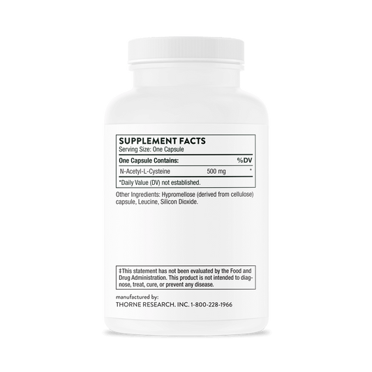NAC - N-Acetylcysteine 90 Capsules-Antioxidants-AlchePharma