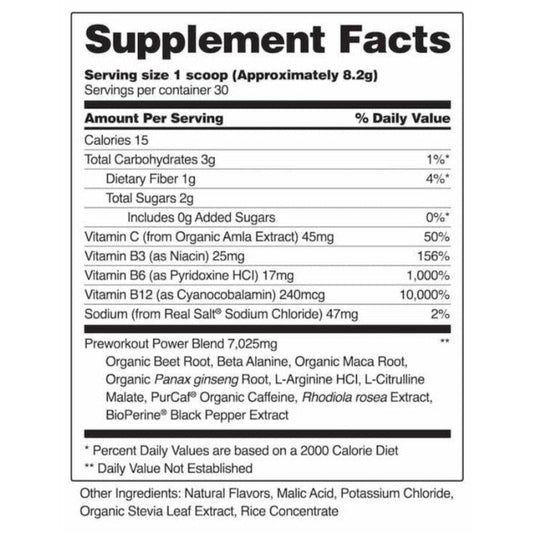 Nitric Oxide Organic Beets Pre-Workout-AlchePharma