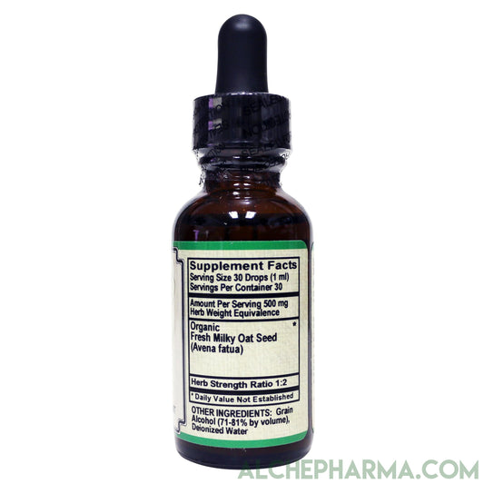 OATS- Organic Fresh Milky Oat Seed Tincture ( Avena Fatua )-Herb-AlchePharma