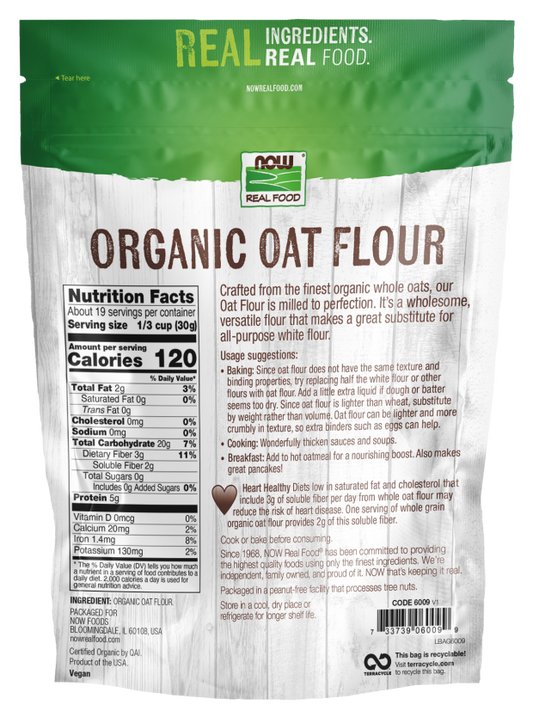 Oat Flour, Organic