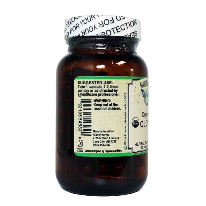 Clove - Organic - 90 Capsules
