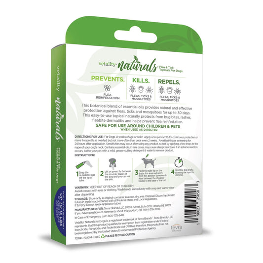 Flea & Tick Topicals For Dogs 3 Applications
