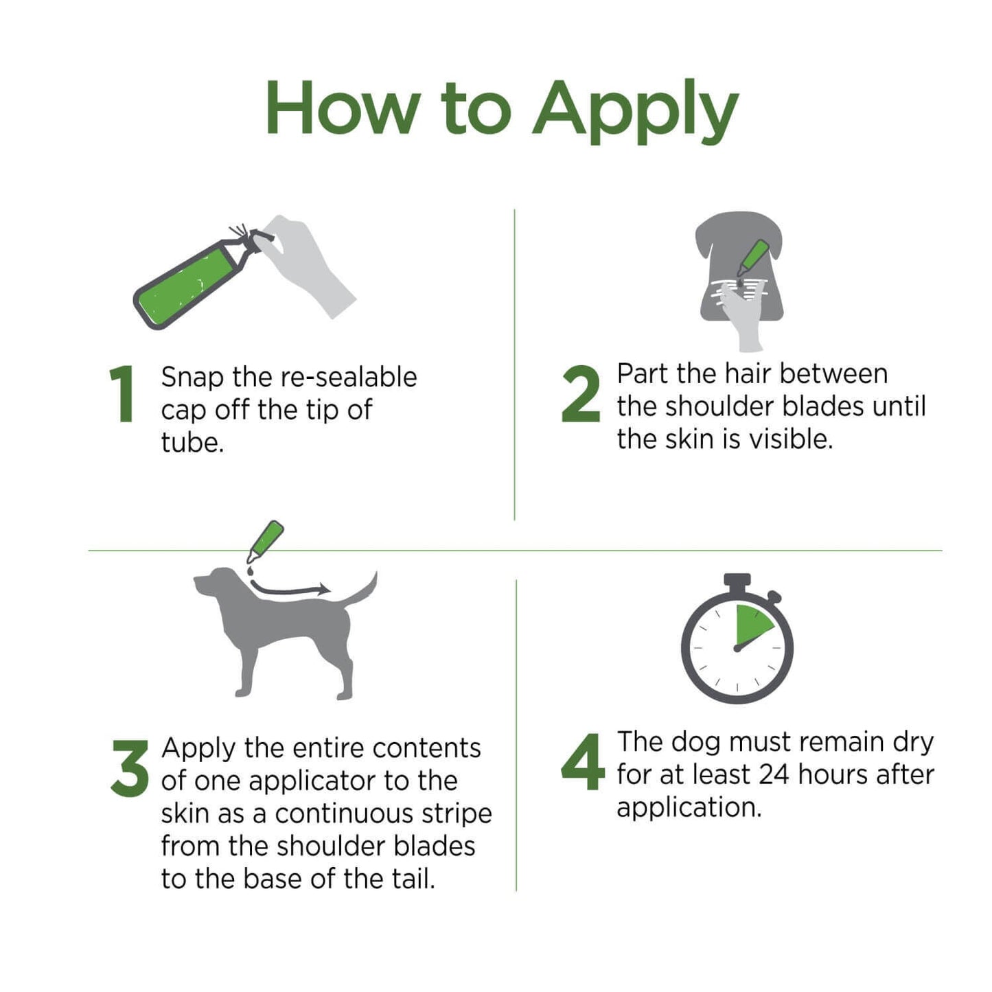 Flea & Tick Topicals For Dogs 3 Applications
